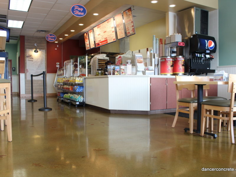 Super Sheen StrongTread Polish at Jersey Mike's