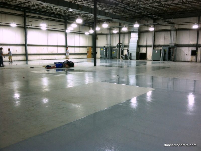 solid-color epoxy system