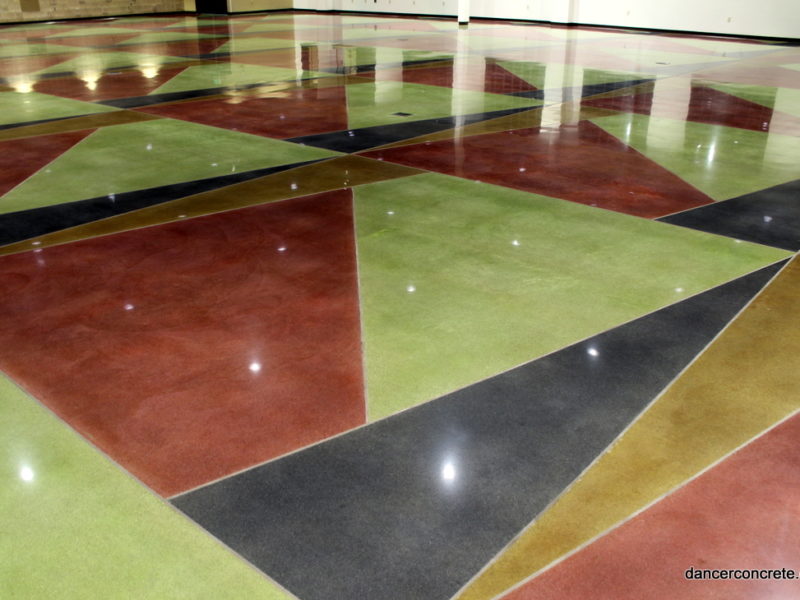 concrete floor polishing project Auburn, IN
