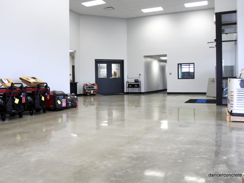Polished Concrete Flooring Project Fort Wayne, IN