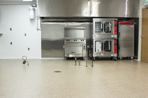 Commercial Kitchens epoxy flooring project
