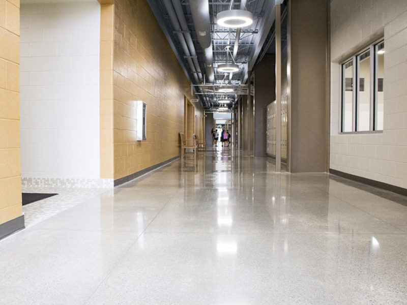 Polished Concrete floor 800 Grit – High Sheen (Main)