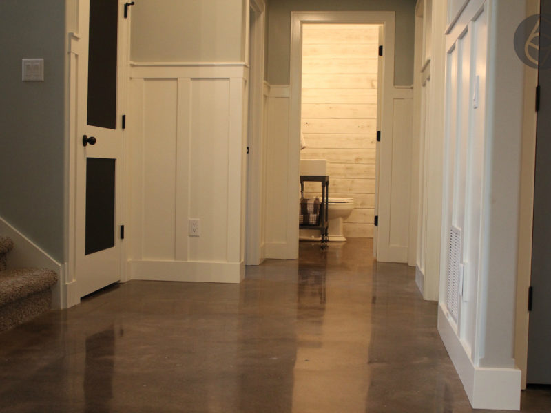 Polished Concrete - residential project