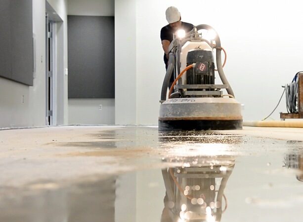 Polished Concrete flooring project