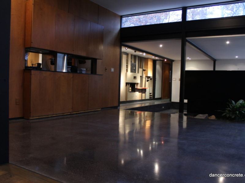 Residential Polished Concrete Flooring