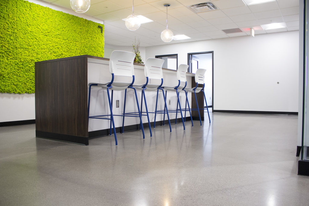 400-grit, Polished Concrete in Northeast Indiana
