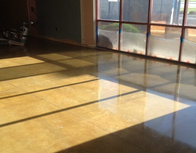 StrongTread Polished Concrete Floor at Jersey Mike's