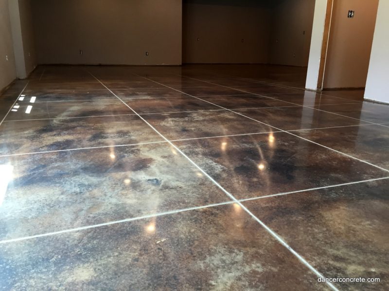 Tiled Concrete Polishing Residential Project