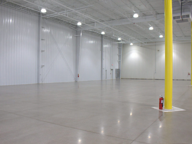 StrongTread Polished Concrete flooring for Web Industries
