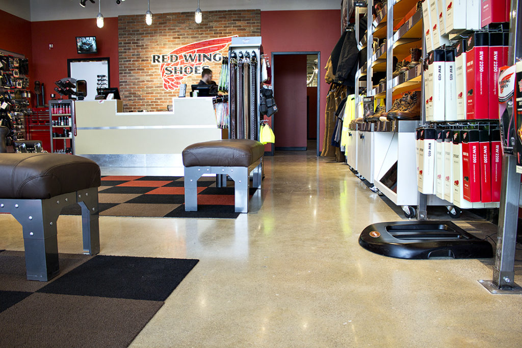 Redwing Fort Wayne, Polished Concrete Floor, Dancer Concrete Design 1