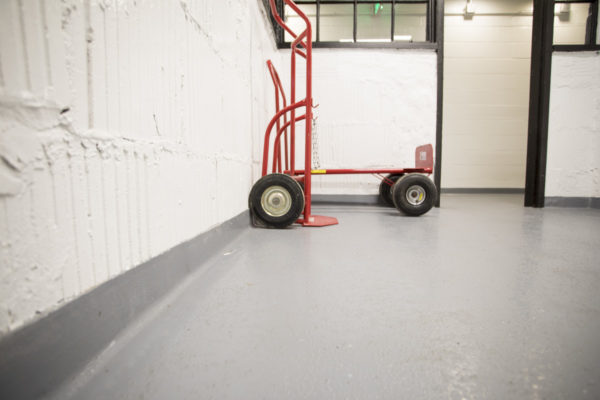 The Landing Beer Co Industrial polished concrete