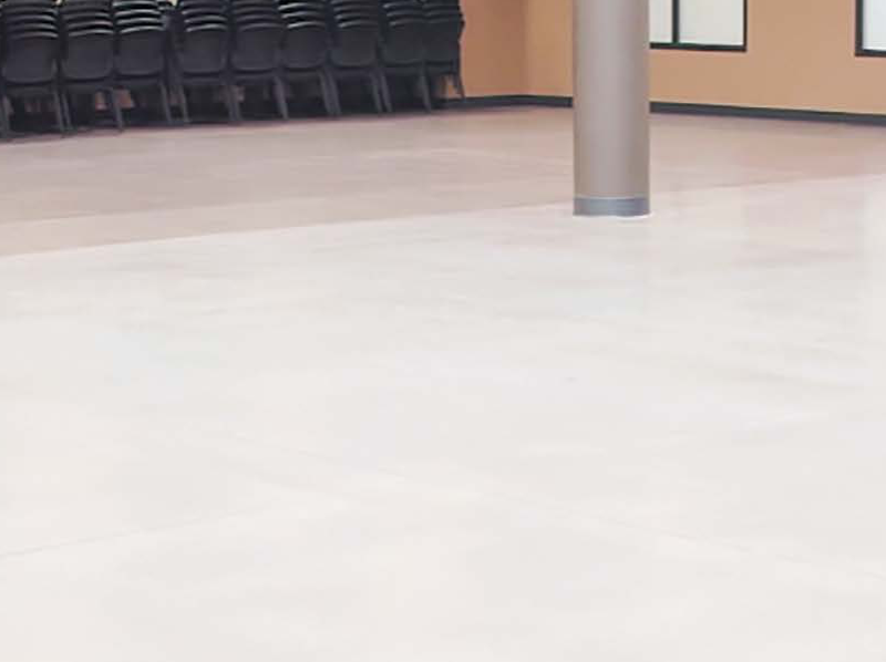 Summit Event Center commercial flooring project