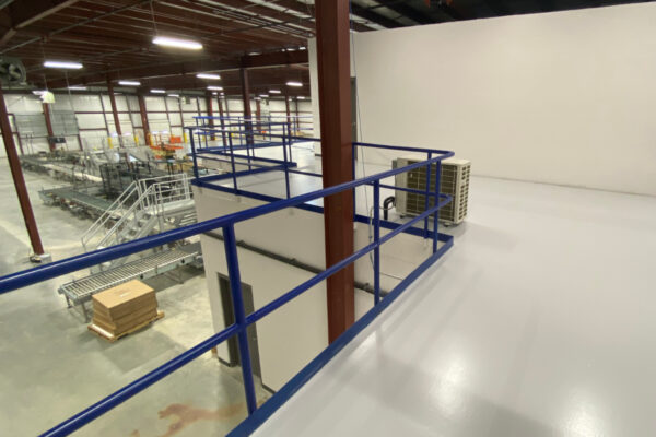 Columbia City Medical Manufacturing TreadWell Industrial+ flooring project Columbia City, IN