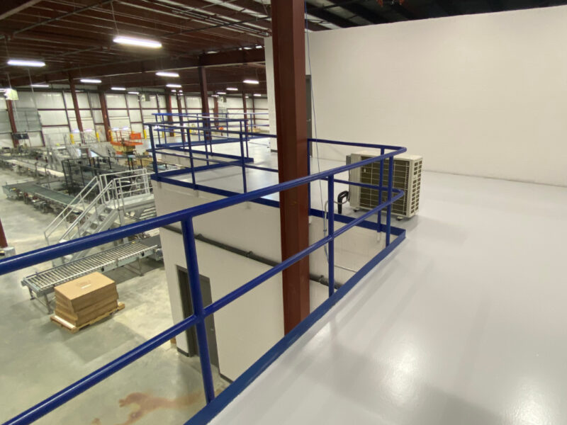Columbia City Medical Manufacturing TreadWell Industrial+ flooring project Columbia City, IN