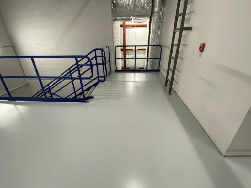 Columbia City Medical Manufacturing flooring project Columbia City, IN